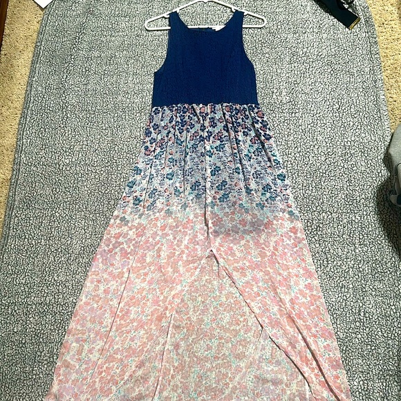 Long flowy Ombré flower dress - Picture 1 of 6